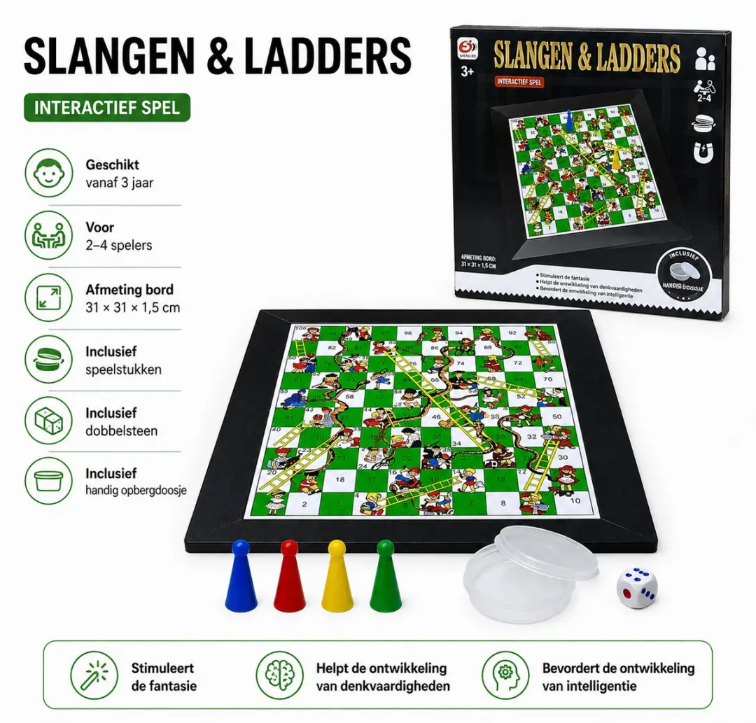 Snake & Ladders spel