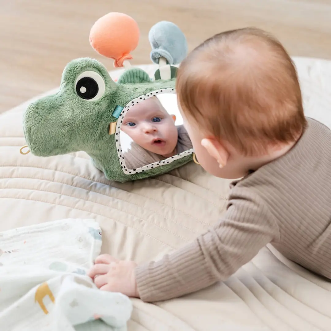 Done By Deer Vloerspiegel Croco - Groen - afbeelding 4 van 6