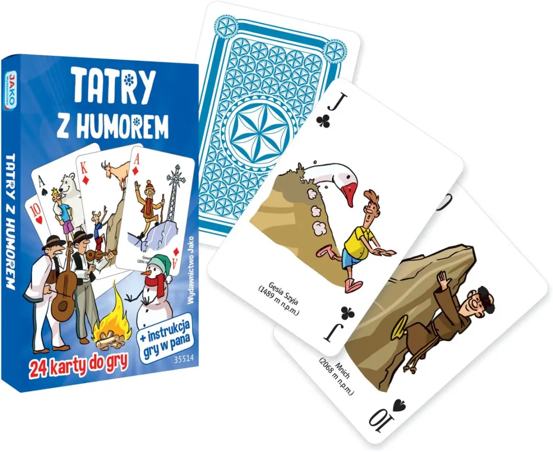 JAKO Tatry z Humorem Speelkaarten 35514 - 2-4 Spelers