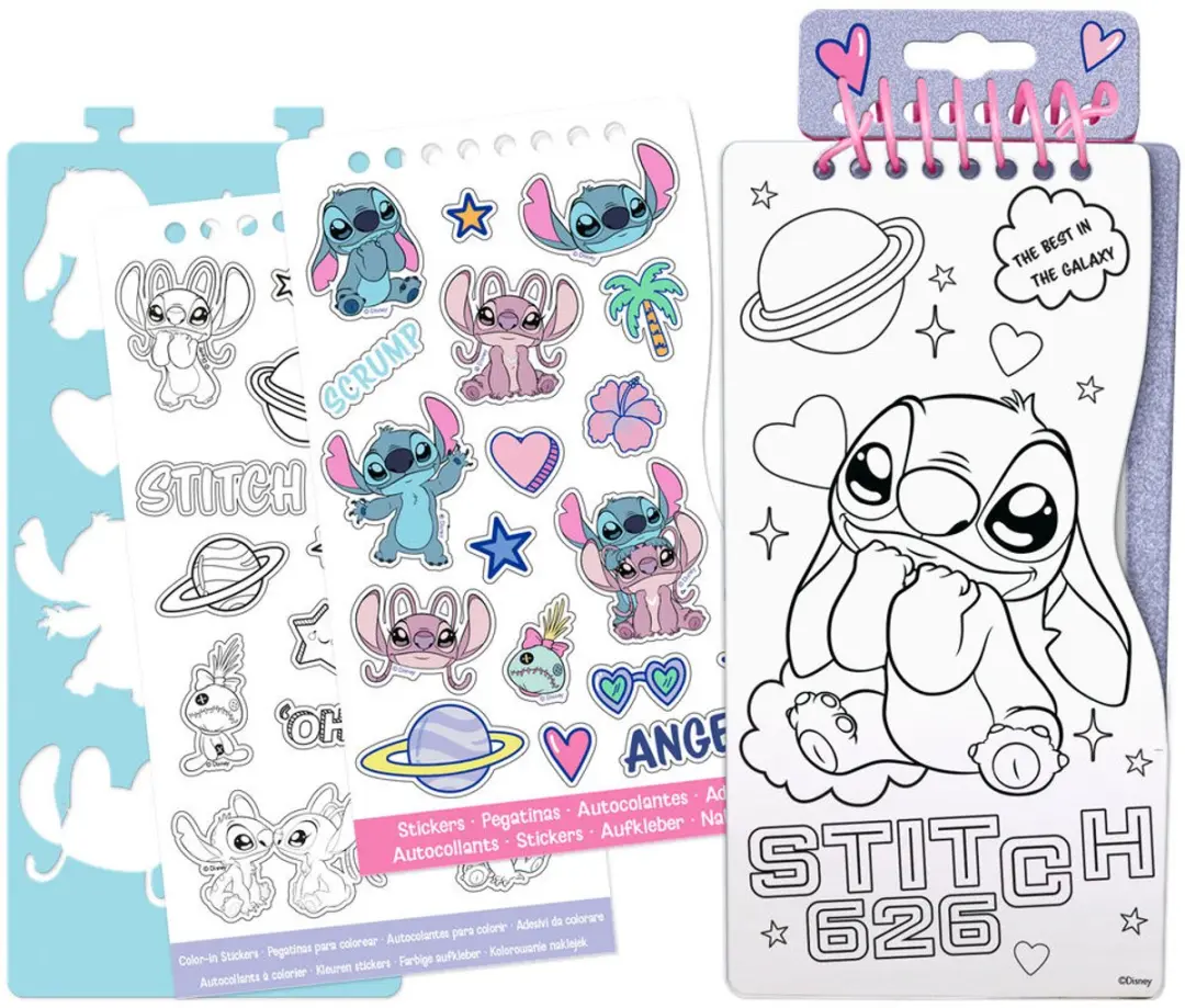 Lilo & Stitch Mini Creatieve Kleurset - Reisformaat Multi - afbeelding 2 van 2