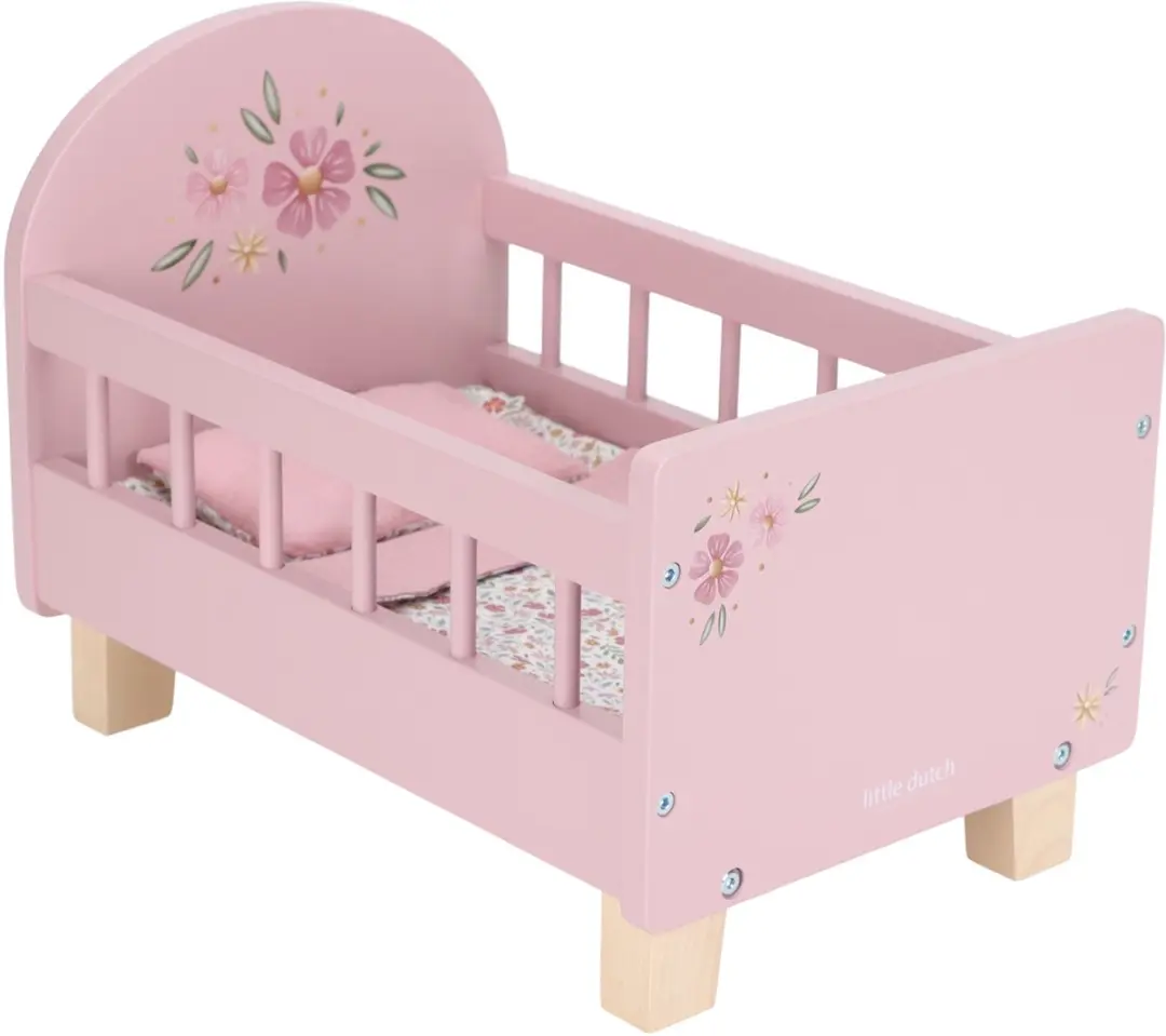 Little Dutch Poppenbed Soft Flowers LD2517