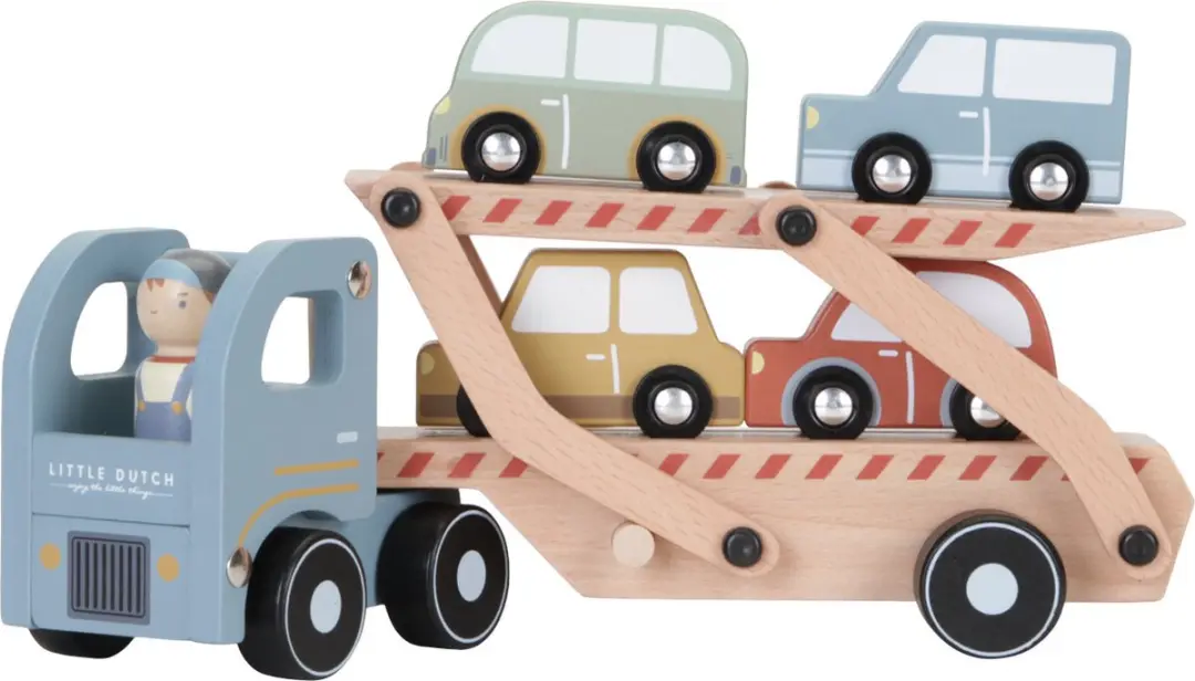 Little Dutch Houten Truck LD7095 - Multikleur