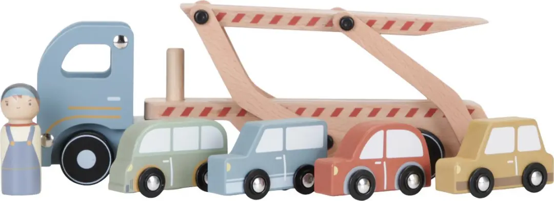 Little Dutch Houten Truck LD7095 - Multikleur - afbeelding 6 van 6