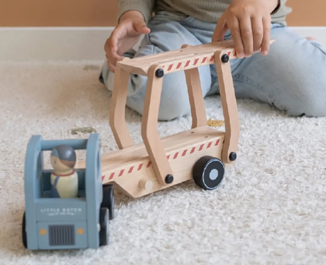 Little Dutch Houten Truck LD7095 - Multikleur