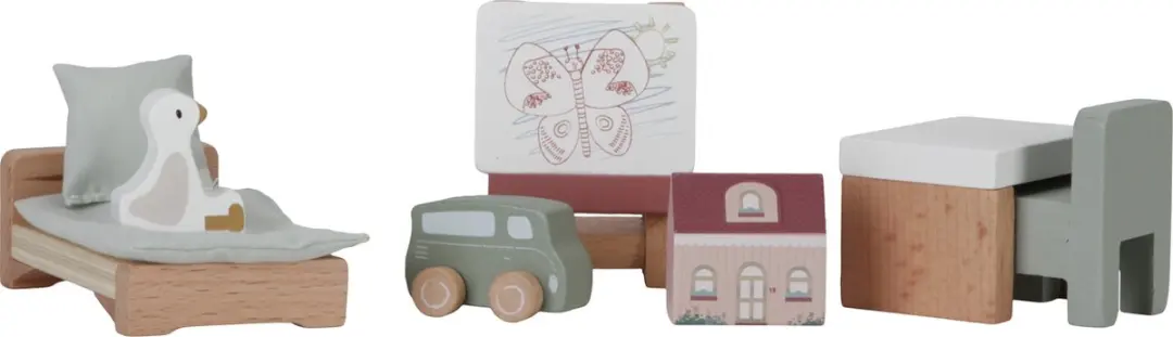 Little Dutch Aanvulset Poppenhuis Kinderkamer
