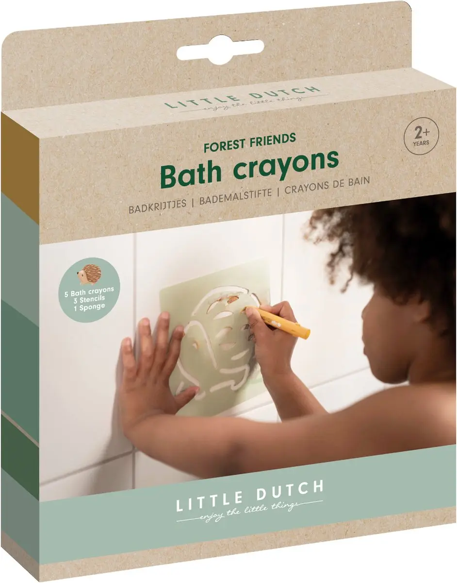 Little Dutch Badkrijtjes Forest Friends - Multicolor - afbeelding 6 van 6