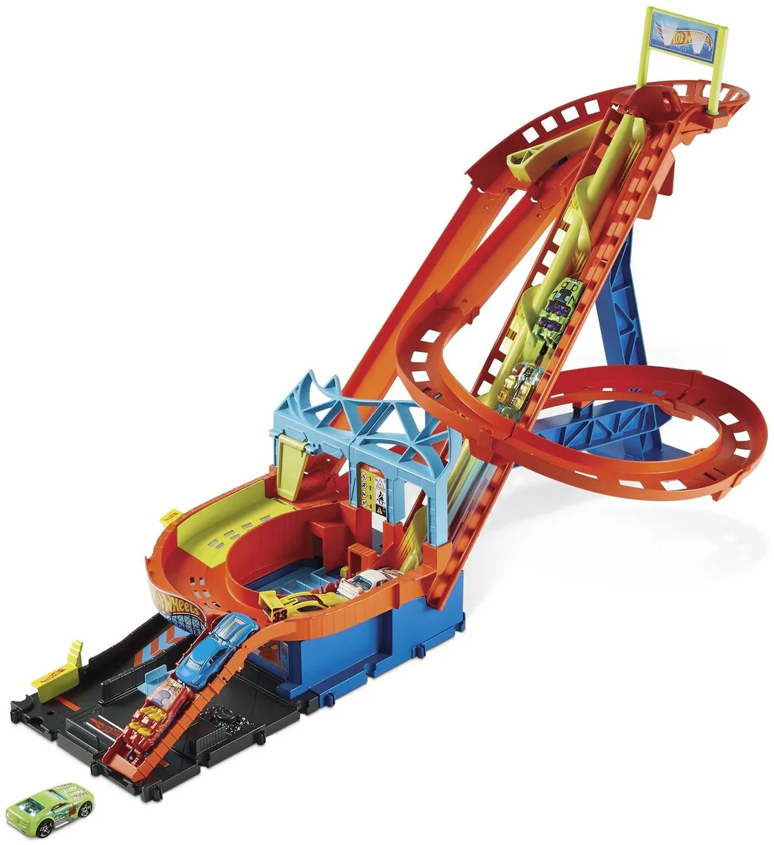 Hot Wheels Achtbaan Rally HJV69