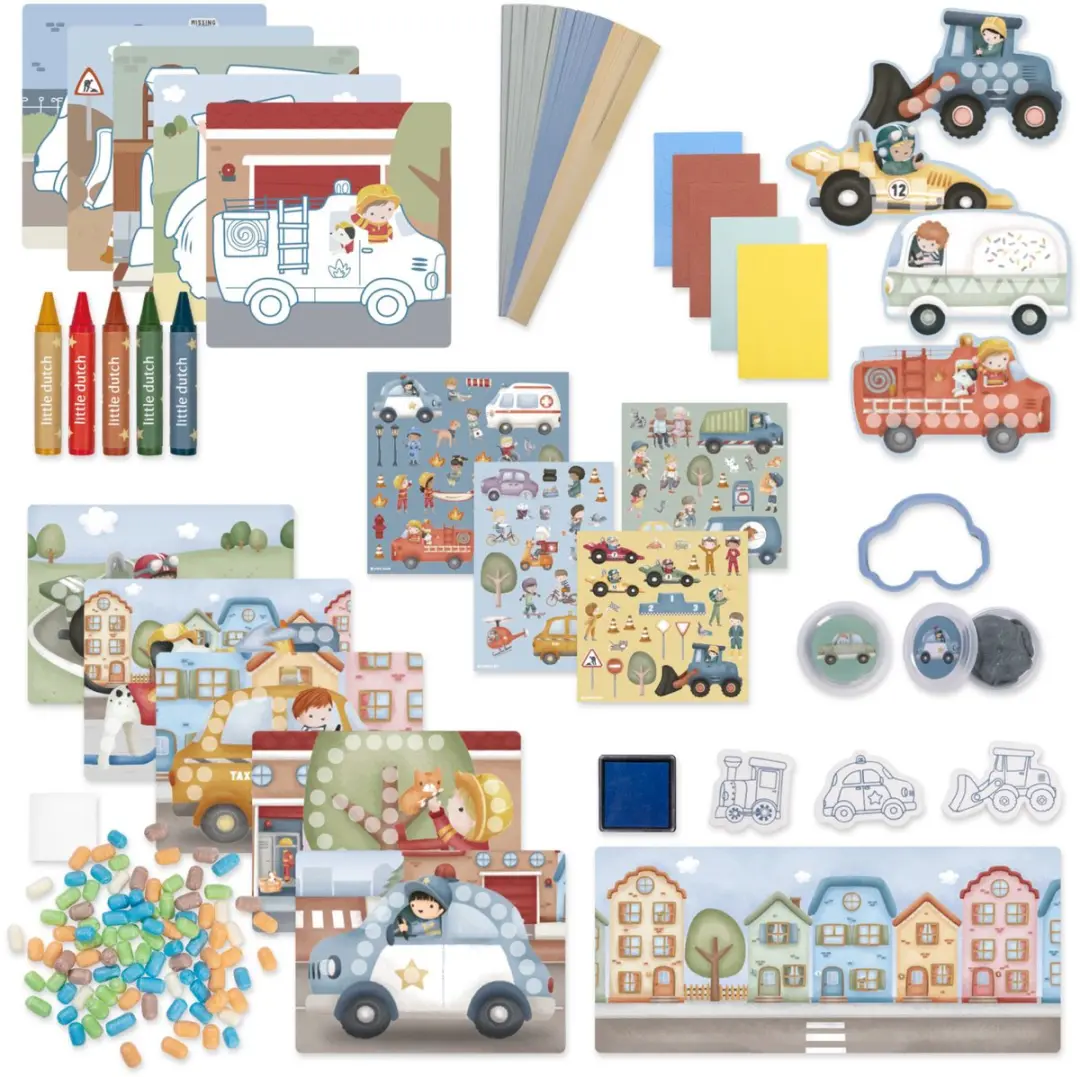 Little Dutch Jim & Friends Knutseldoos - 50 Stuks - afbeelding 6 van 6
