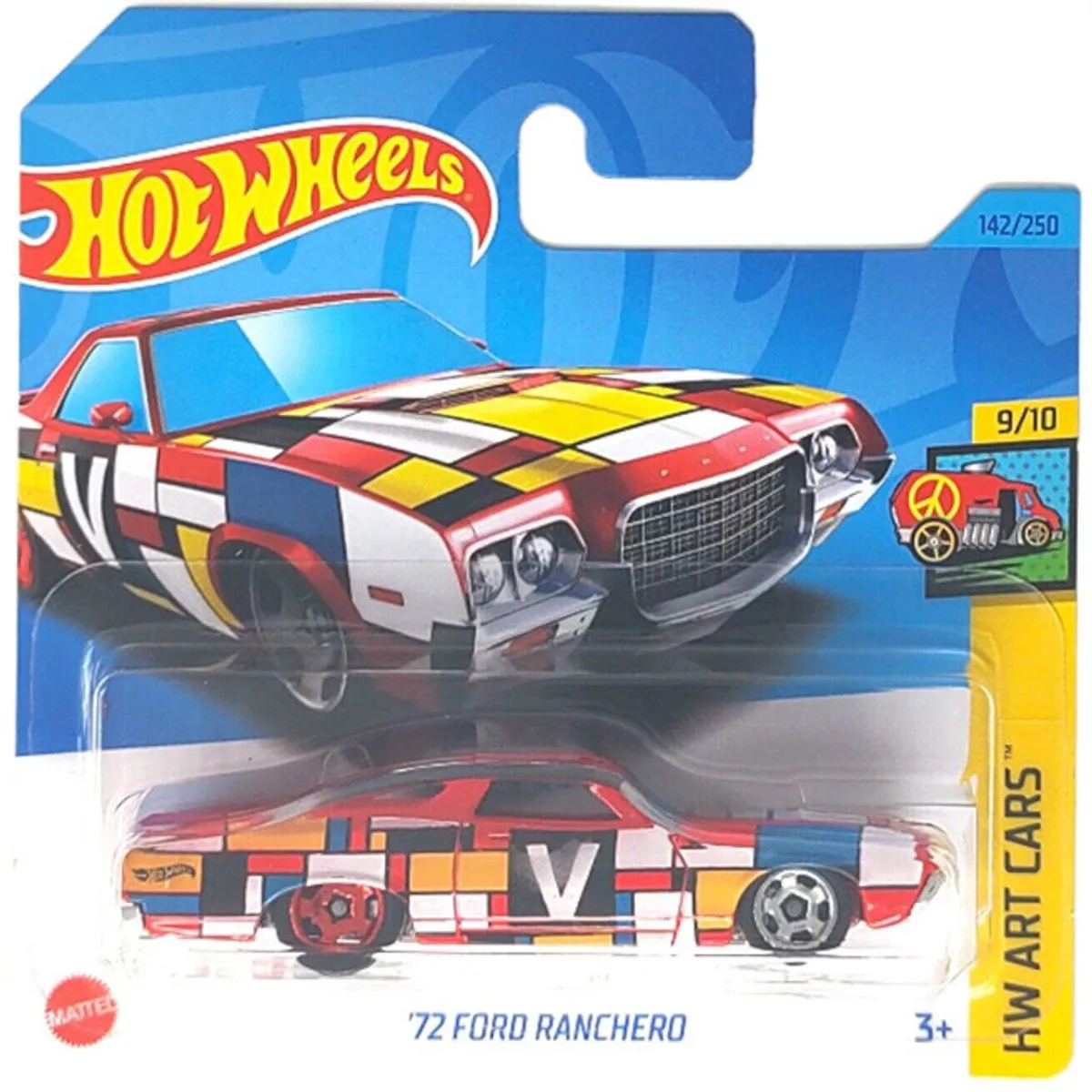 Hot Wheels '72 Ford Ranchero HKH53-N521 Art Cars