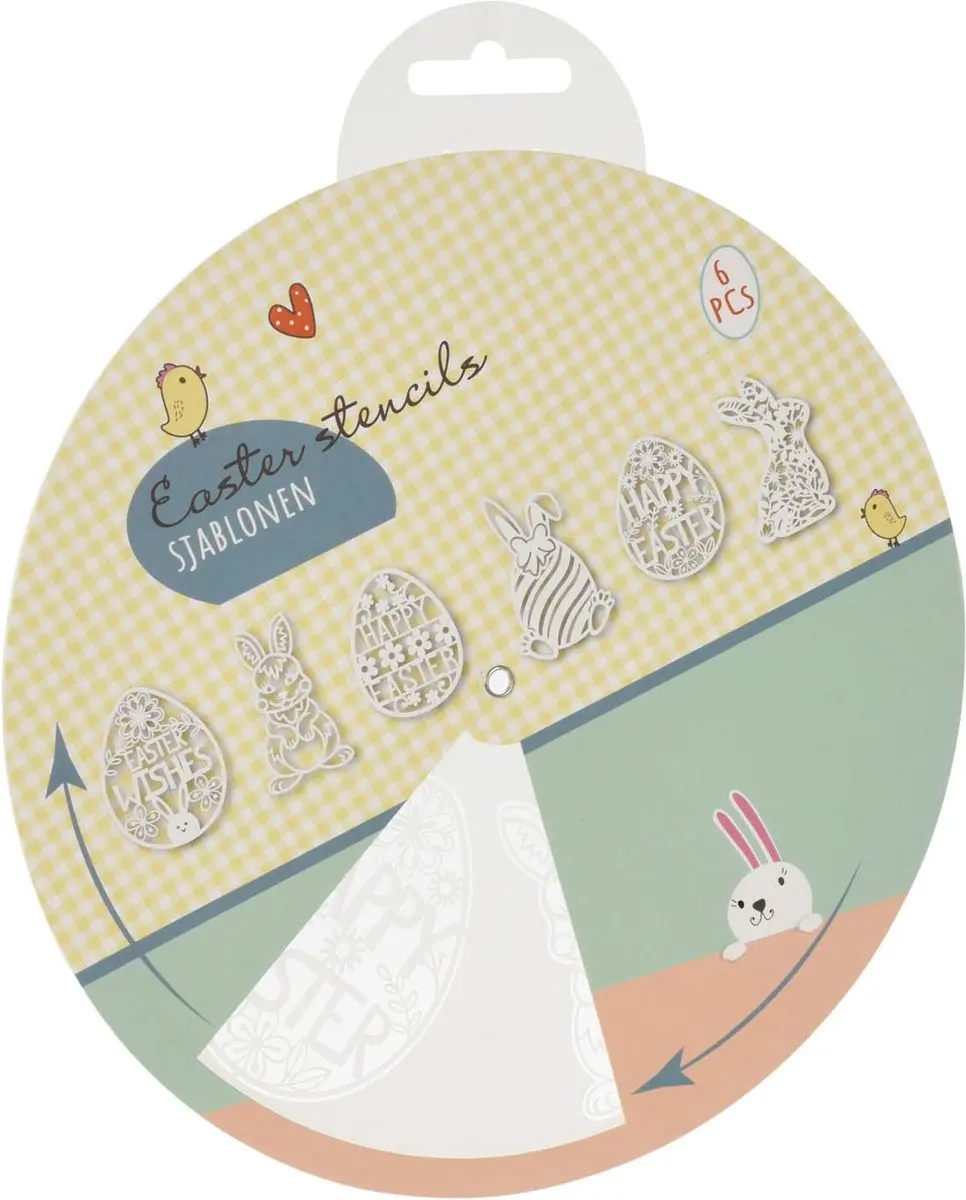 Sjabolonenset Pasen, 6 Designs