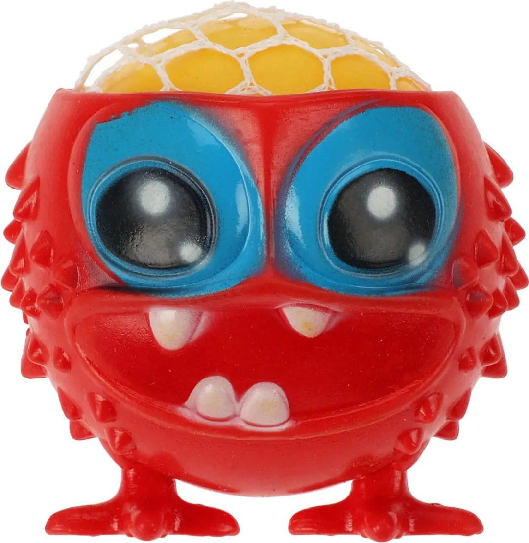 Knijpbal Monster, 9cm
