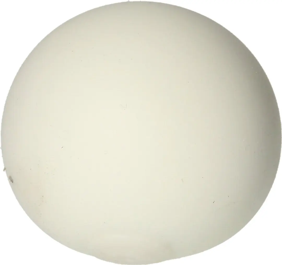 Koopman Knijpbal Glow in the Dark 6cm - Wit - afbeelding 3 van 4