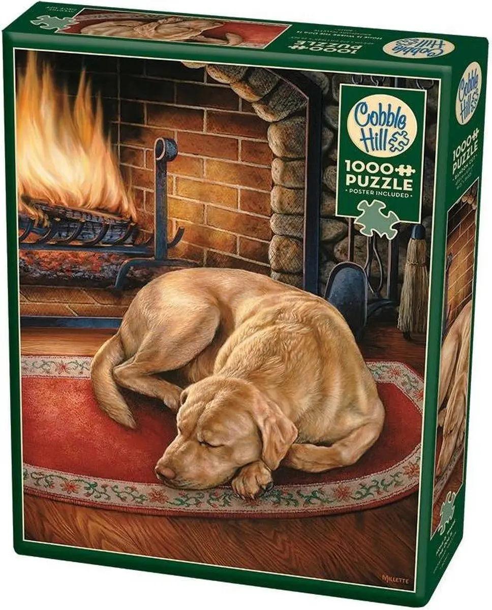 Cobble Hill Home Is Where The Dog Is Legpuzzel 1000 Stukjes