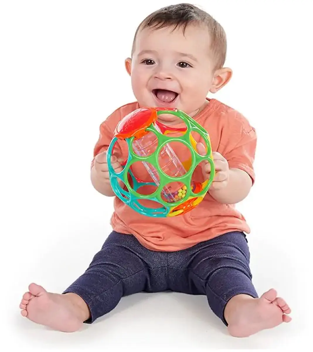 Oball Baby Rammelaar Regenmaker - Multicolor - 6 Stuks