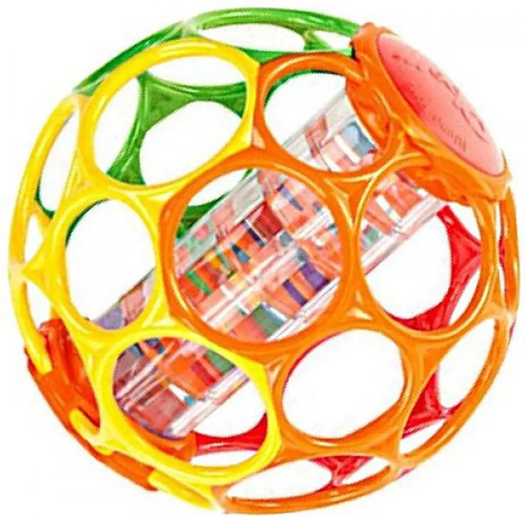 Oball Baby Rammelaar Regenmaker - Multicolor - 6 Stuks - afbeelding 6 van 6