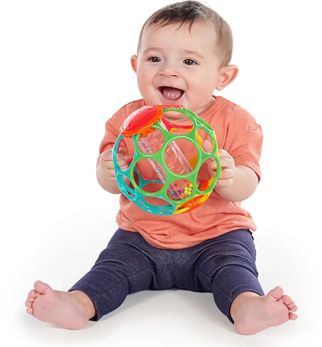 Oball Baby Rammelaar Regenmaker - Multicolor - 6 Stuks