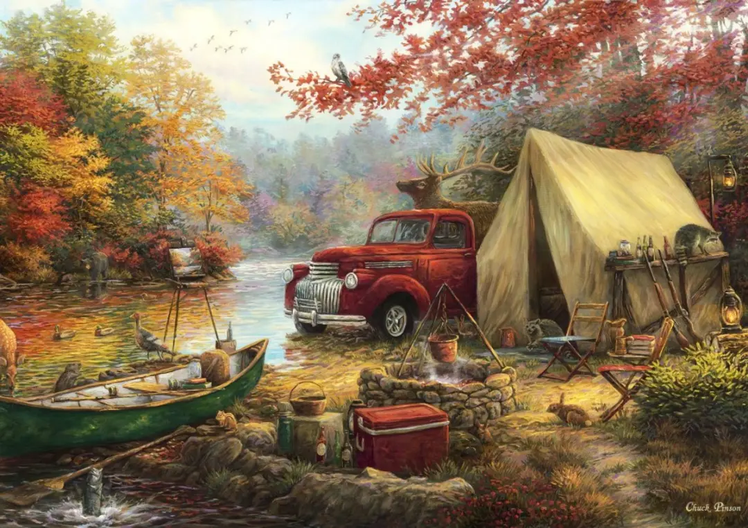 Grafika puzzel Chuck Pinson