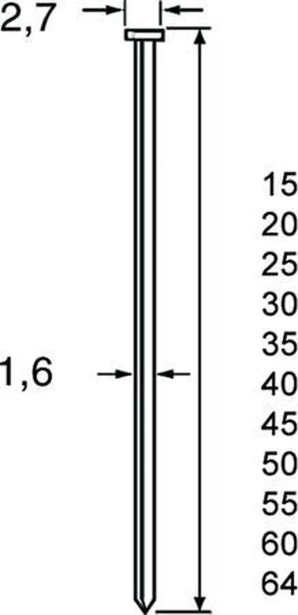 DUTACK FASTENERS Niet SKN16