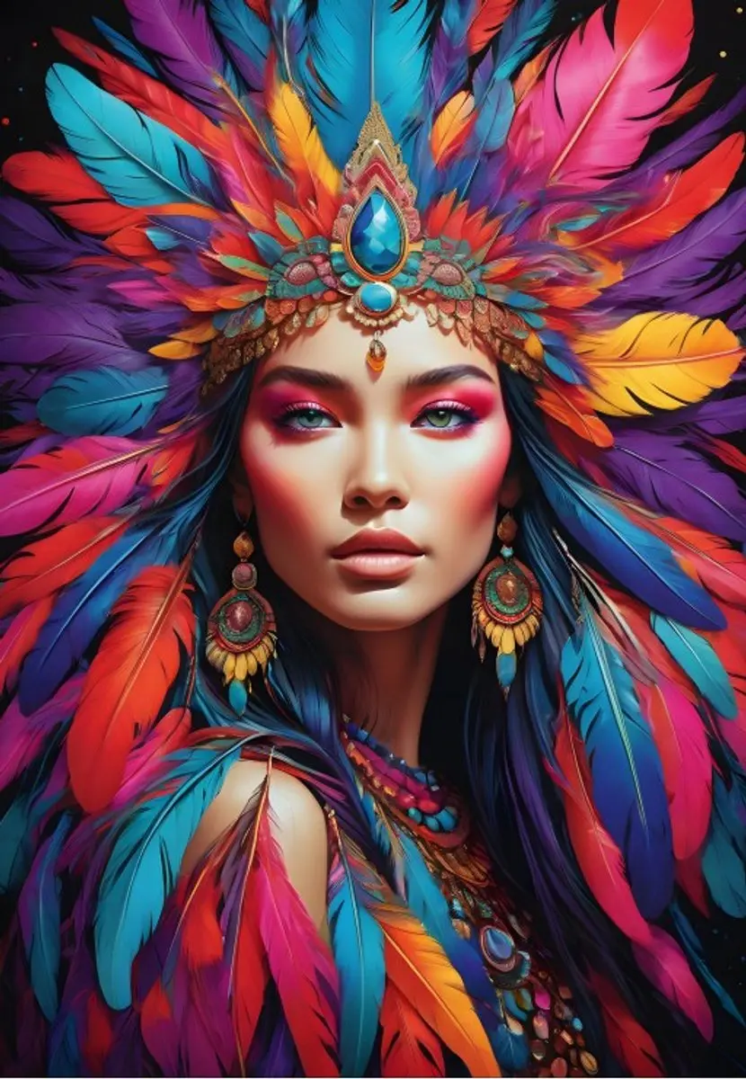 Bluebird Puzzle Indian Beauty 1000 Stuks