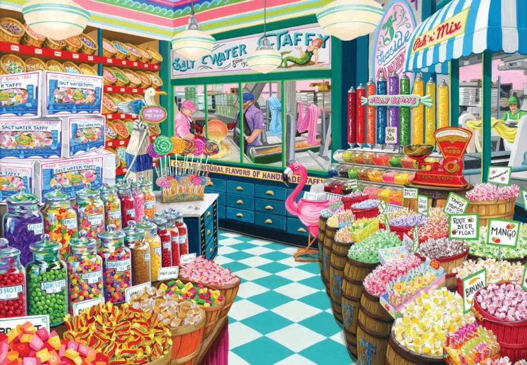 Bluebird Puzzle legpuzzel Taffy Shop