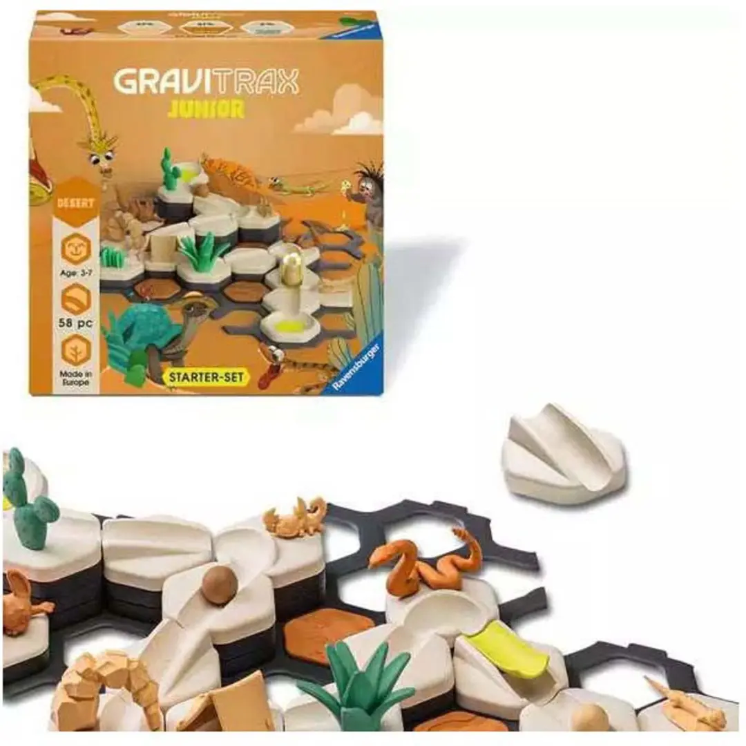 GraviTrax Junior Starter Set S Meerkleurig - 58 Onderdelen - afbeelding 4 van 6
