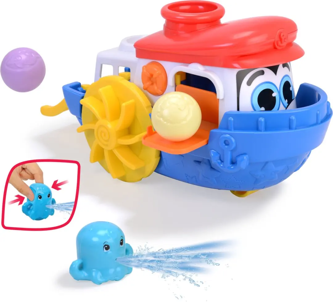 Simba Sammy Splash Schip Boot 204115005 - Blauw/Rood/Geel/Wit/Oranje - afbeelding 3 van 6