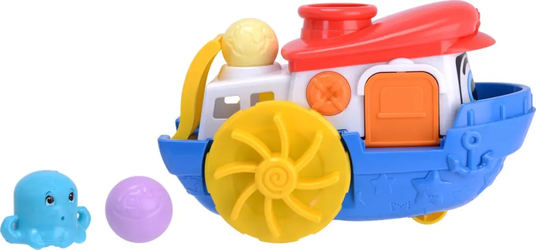 Simba Sammy Splash Schip Boot 204115005 - Blauw/Rood/Geel/Wit/Oranje - afbeelding 4 van 6