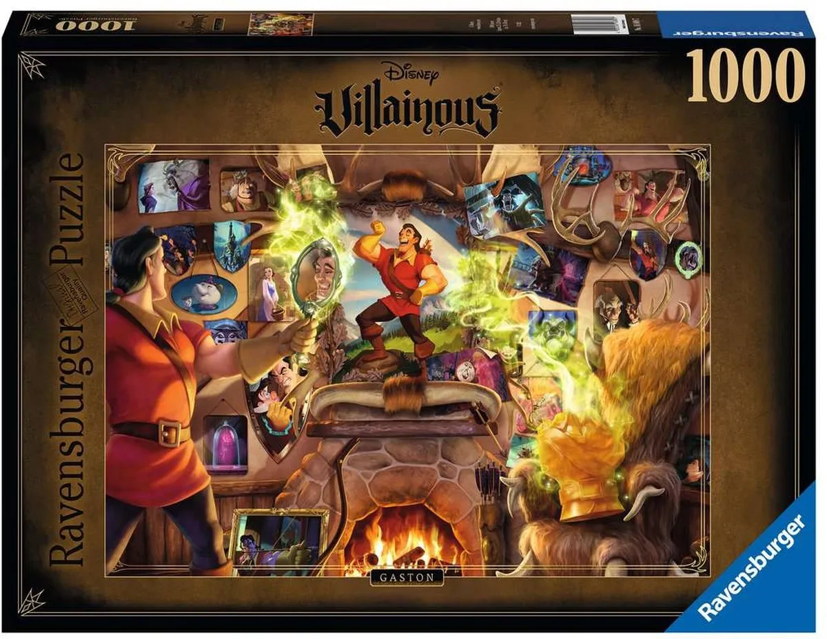 Ravensburger Disney Villainous Gaston Legpuzzel 1000 Stuks