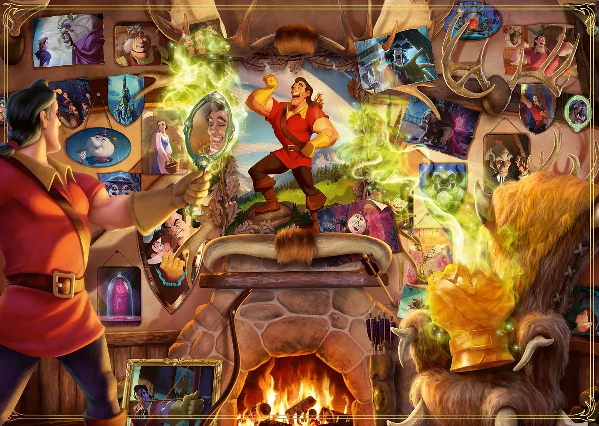 Ravensburger Disney Villainous Gaston Legpuzzel 1000 Stuks