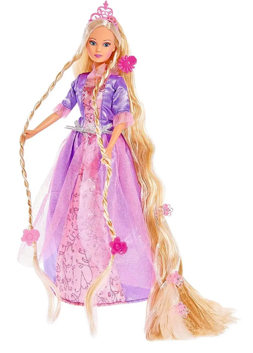 Simba SL Rapunzel 3-ass. - Roze/Paars/Rood/Wit