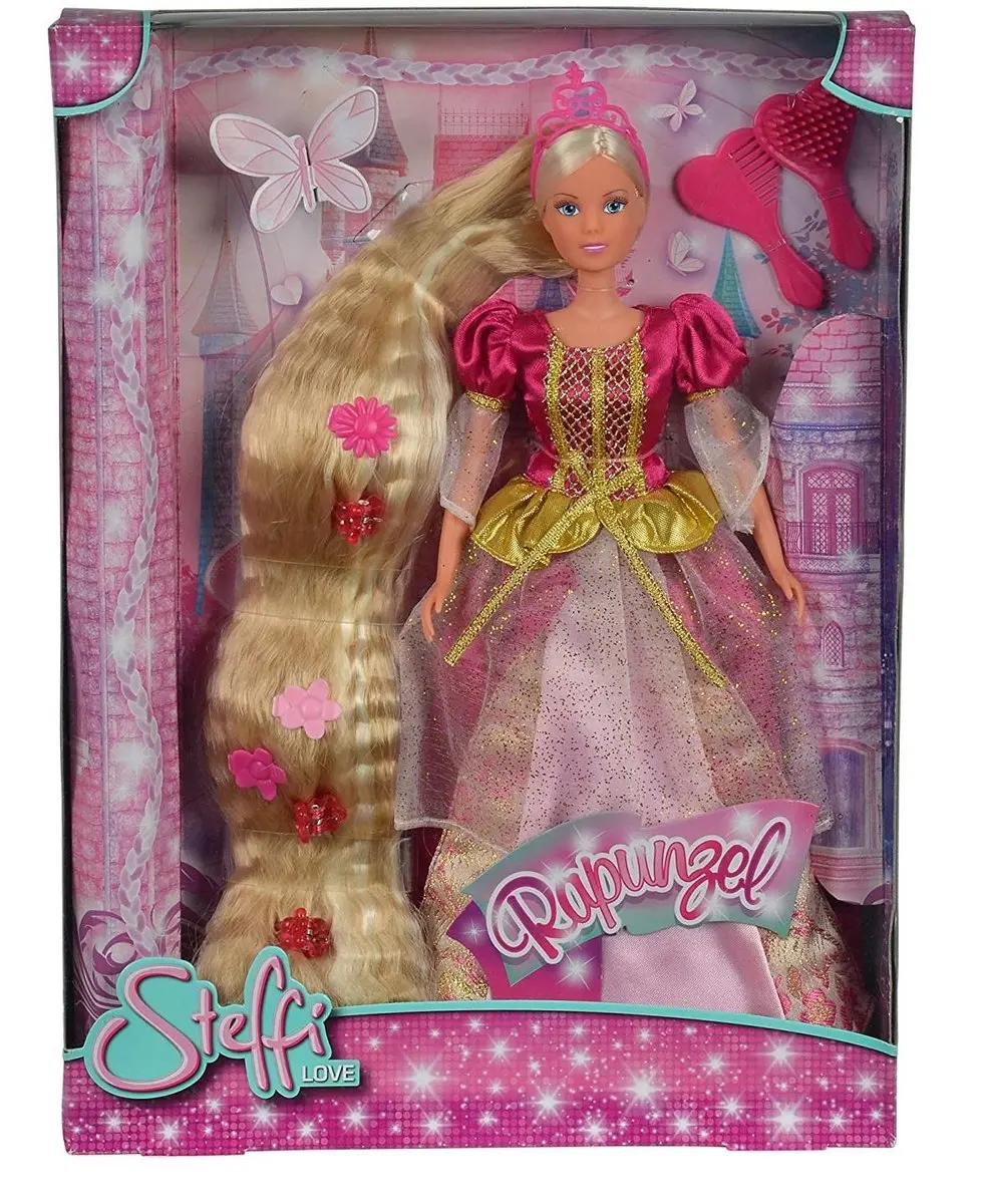 Simba SL Rapunzel 3-ass. - Roze/Paars/Rood/Wit