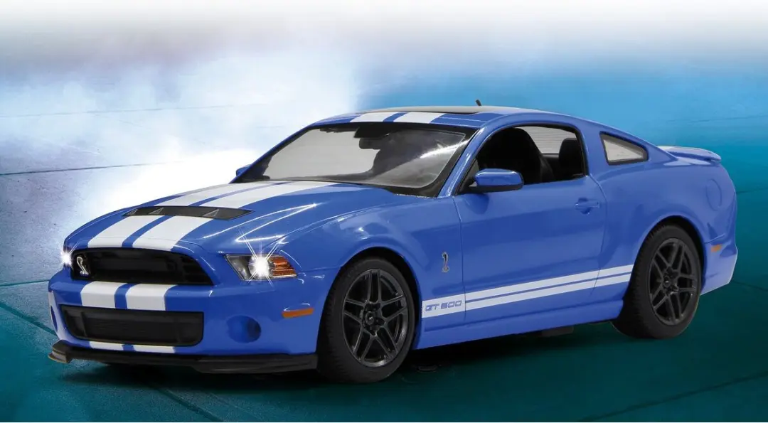 Jamara Ford Shelby GT500 Bestuurbare Auto JAM404540 - Blauw - afbeelding 6 van 6