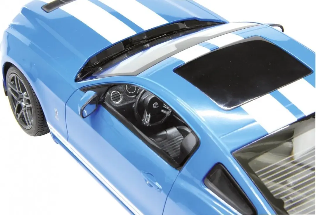Jamara Ford Shelby GT500 Bestuurbare Auto JAM404540 - Blauw - afbeelding 3 van 6