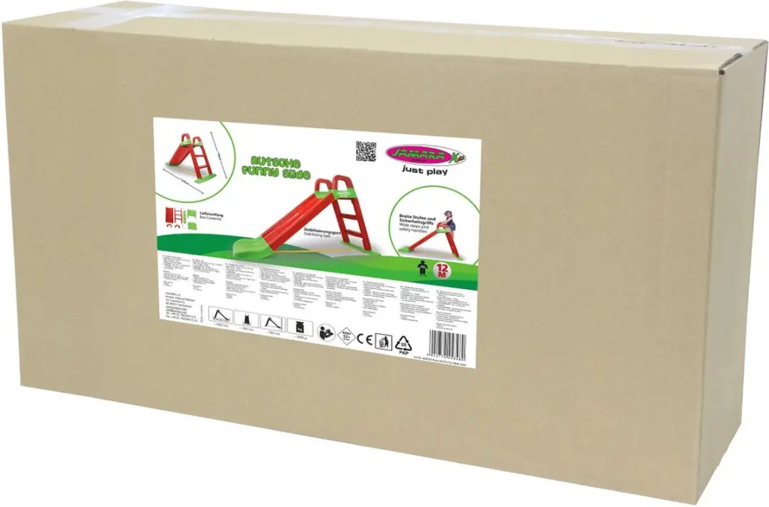 Jamara Glijbaan Junior 460501 - Rood - 145x59x79cm - afbeelding 6 van 6