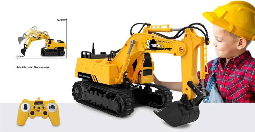 Jamara RC Graafmachine S-Matic 406310 - Geel - afbeelding 4 van 6