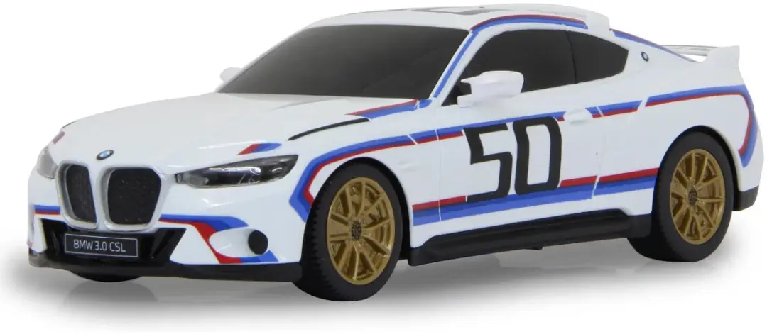 Jamara RC Sportauto BMW 3.0 CSL 1:24 - Wit-Zwart