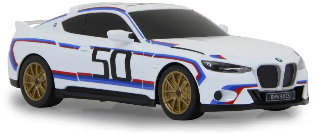 Jamara RC Sportauto BMW 3.0 CSL 1:24 - Wit-Zwart