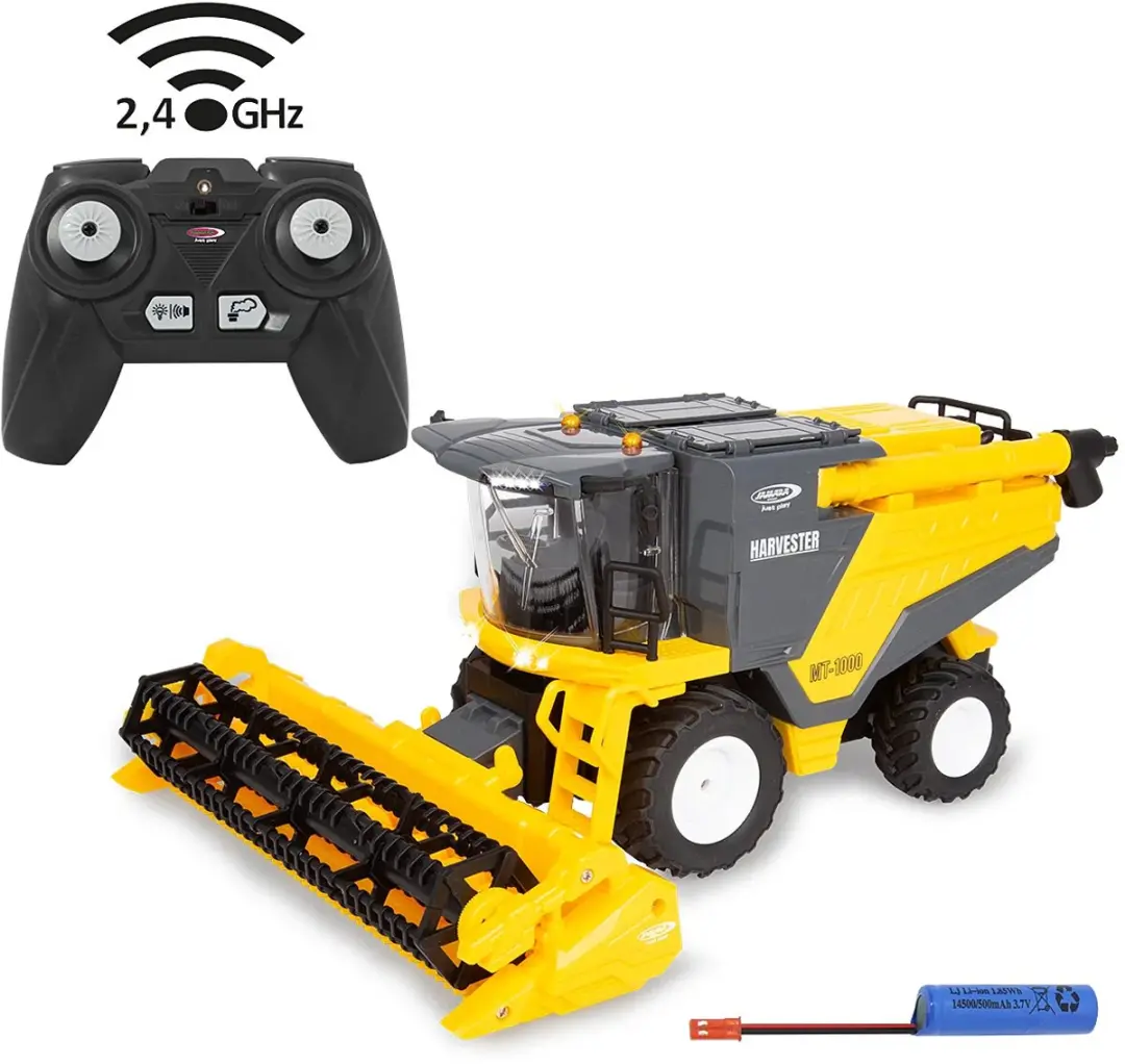 Jamara RC Maaidorser MT-1000 1:24 - Geel - afbeelding 6 van 6