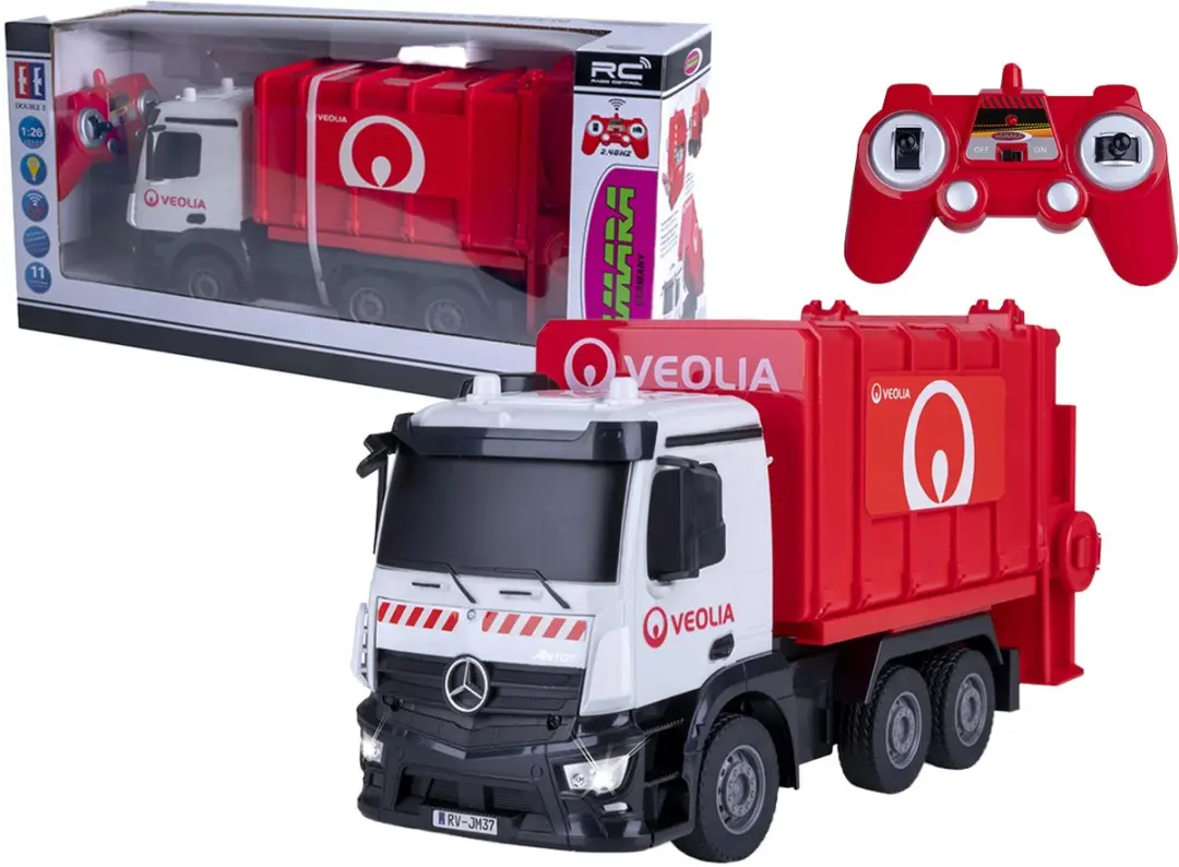 Jamara RC Vuilniswagen Mercedes-Benz Antos 1:26
