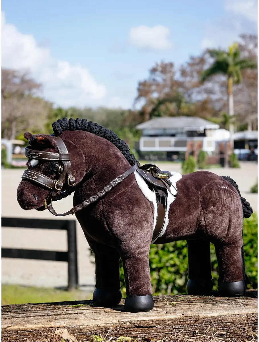 LeMieux Toy Pony Hunter Singel & Zadeldekset Bruin