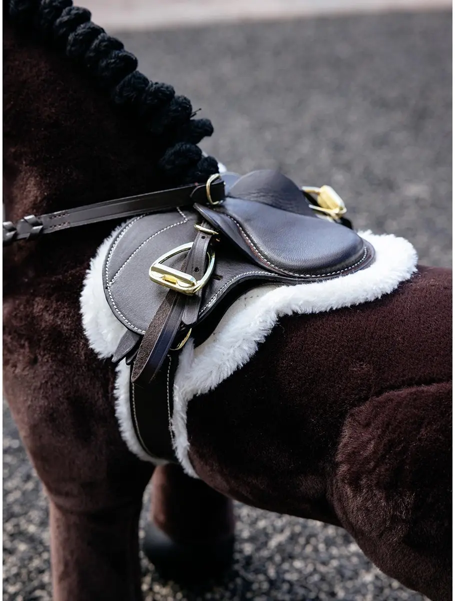 LeMieux Toy Pony Hunter Singel & Zadeldekset Bruin