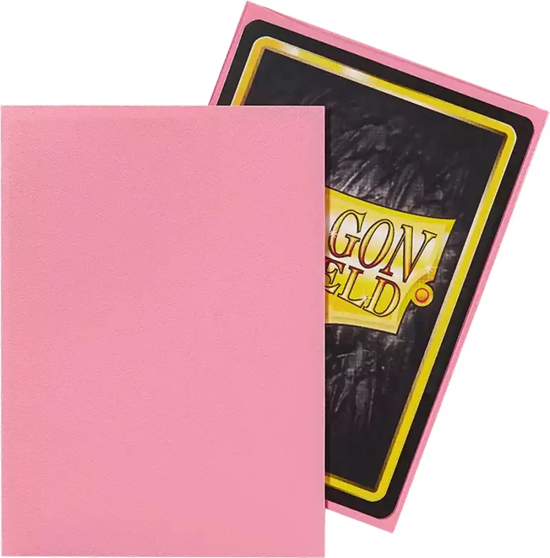 Arcane Tinmen Dragon Shield Matte Hoesjes - 100 Stuks - Roze