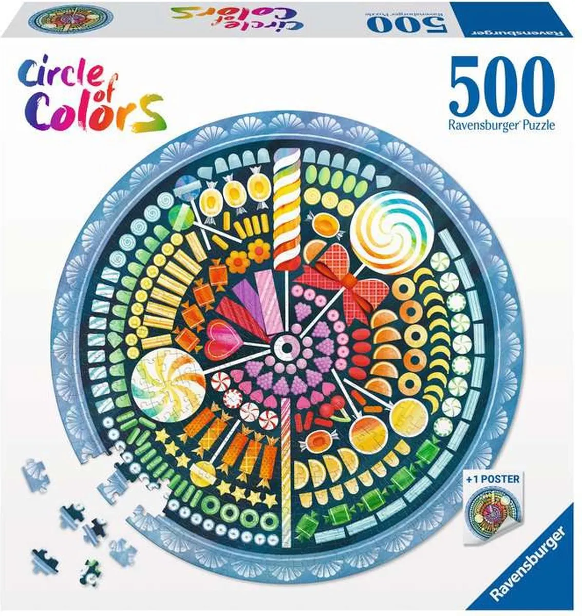 Ravensburger Candy Legpuzzel 500 Stuks