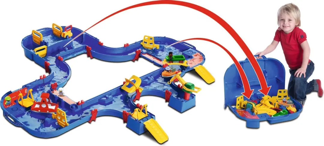 BIG AquaPlay MegaLockBox 8700001544 Waterbaan - 63 Delen