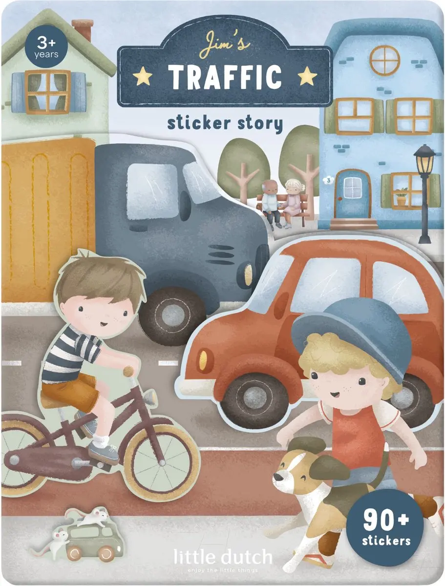 Little Dutch Jim & Friends Stickerboekje