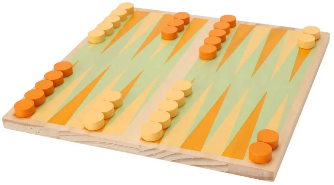 Koopman Backgammon Reisspel 20x20cm