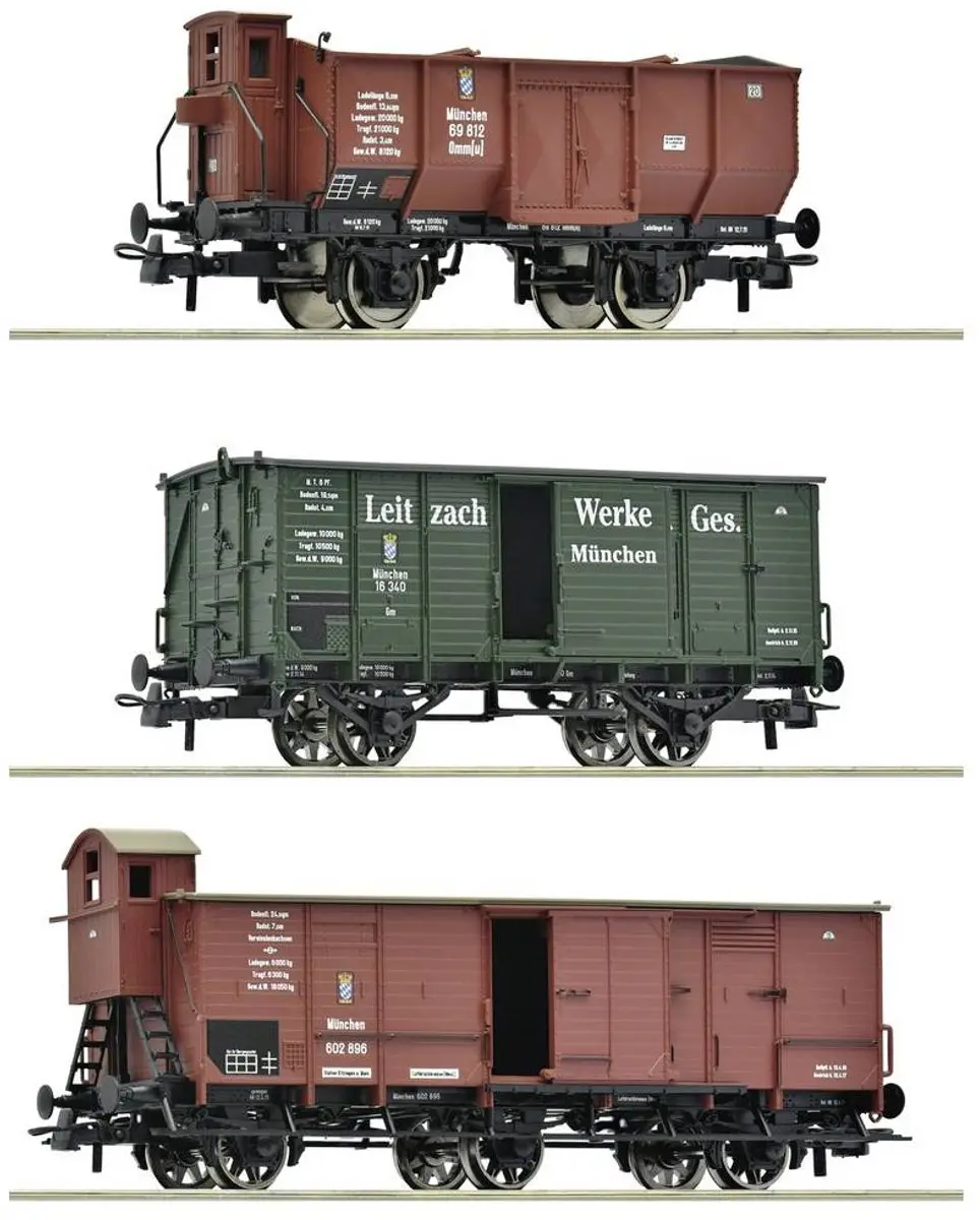 Roco 6600223 Goederenwagen DC