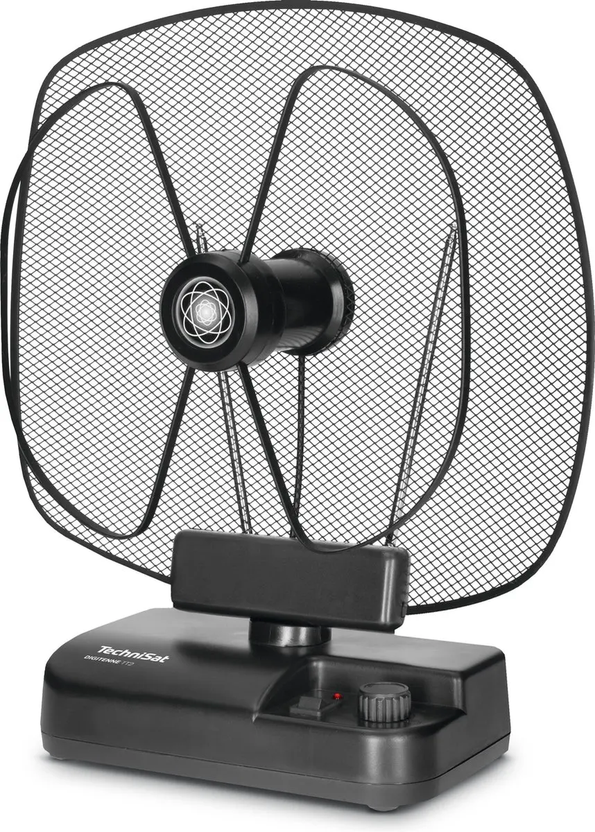 Technisat Digitenne TT2 Actieve DVB-T/T2 Antenne - 30dB - Zwart