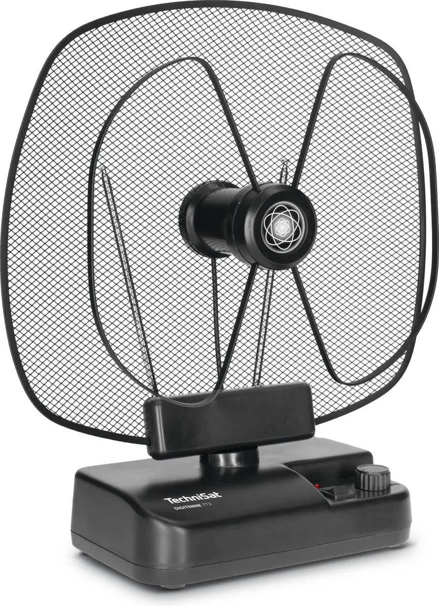 Technisat Digitenne TT2 Actieve DVB-T/T2 Antenne - 30dB - Zwart