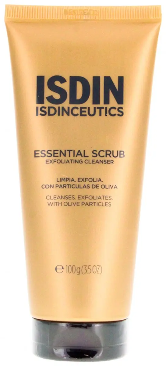 Isdin Isdinceutics Essential Scrub Reinigende Exfoliërende Gezichtsgel 100 g